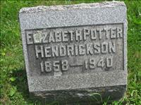 Hendrickson, Elizabeth (Potter)